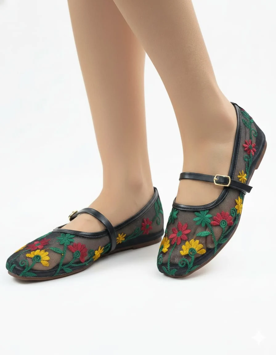 Zara flat  Black